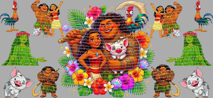 16oz Disney style-D-1490